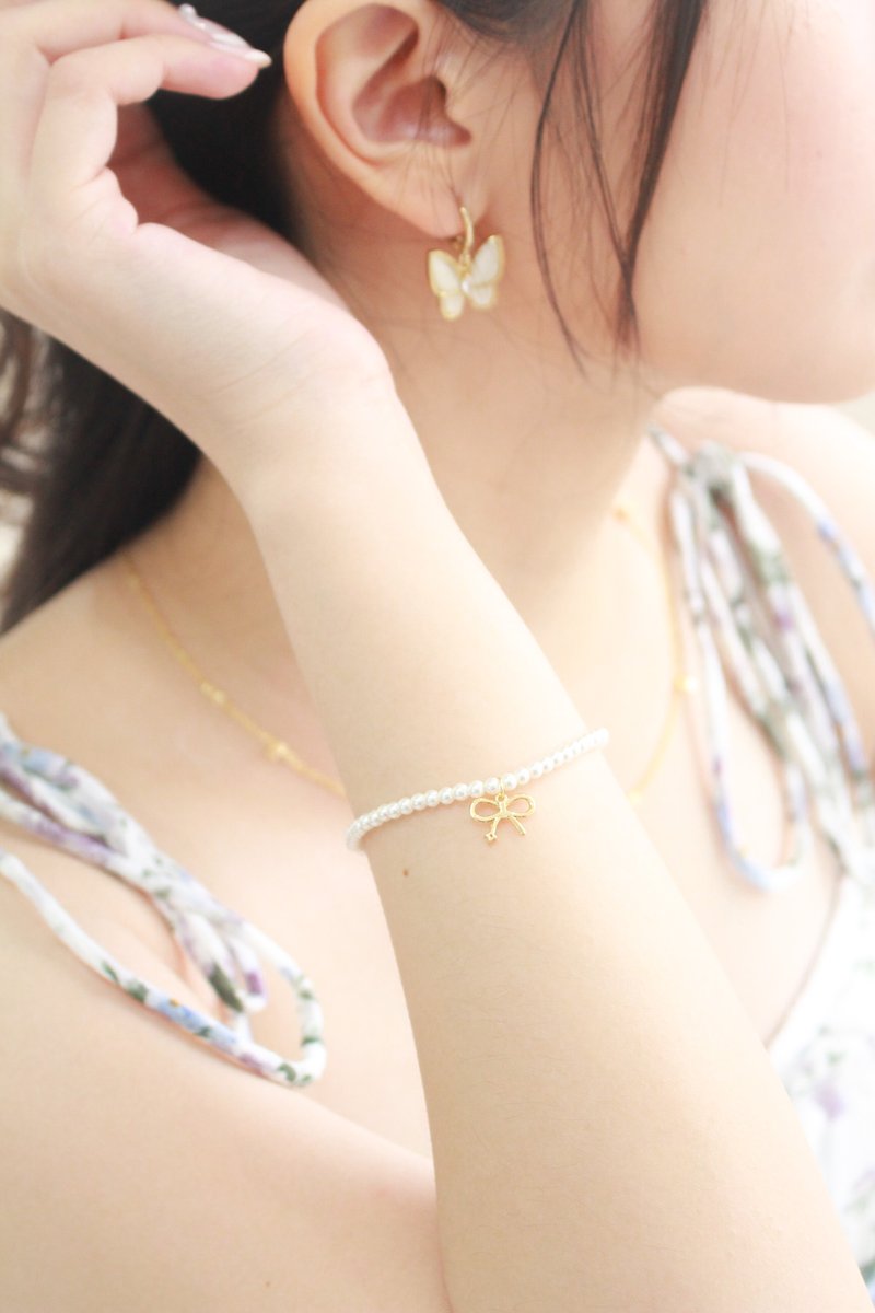 Ballerina Bracelet in Pearl (18K Gold-Plated)